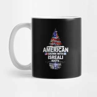 Christmas Tree  American Grown With Isreali Roots - Gift for Isreali From Israel Mug